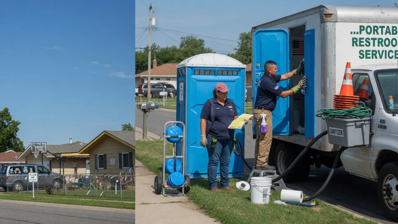 Portable Toilet Rental in North Chicago, IL near me